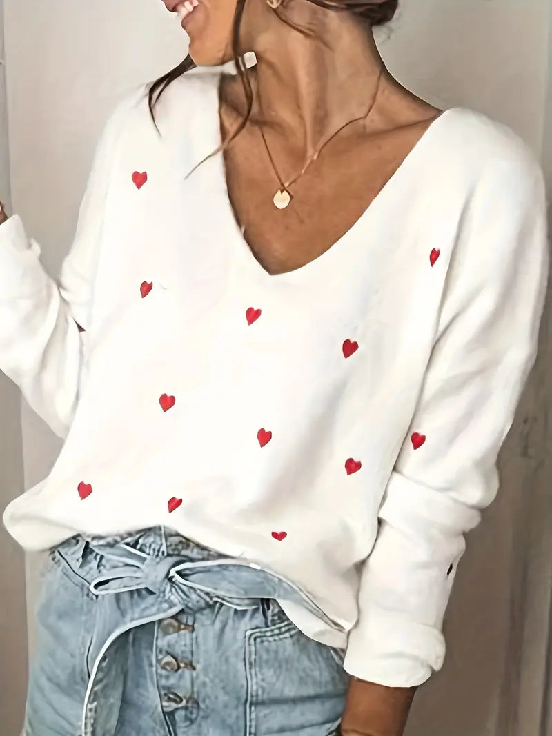 Hearts Sweater